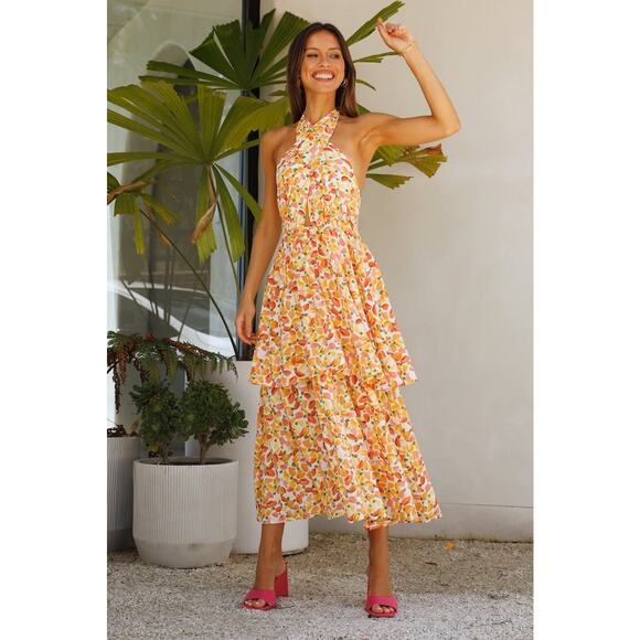 NEW Hello Molly Cynthia Maxi Dress Size Small US 4 - Picture 6 of 11